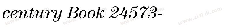 century Book 24573字体转换 century Book 24573字体转换
